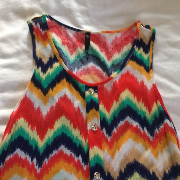 Multicolored tank top - Picture 3 of 4